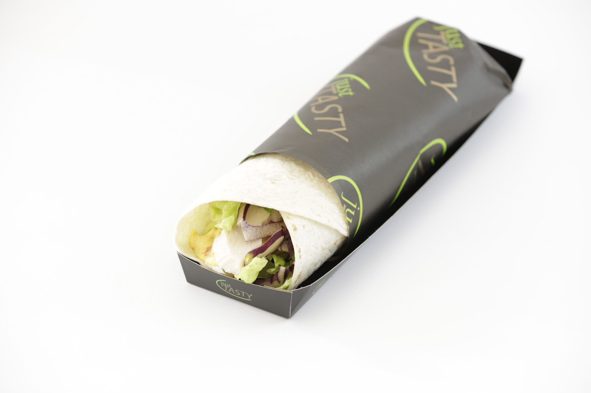 Wrap med kycklingcurry Just Tasty Shop